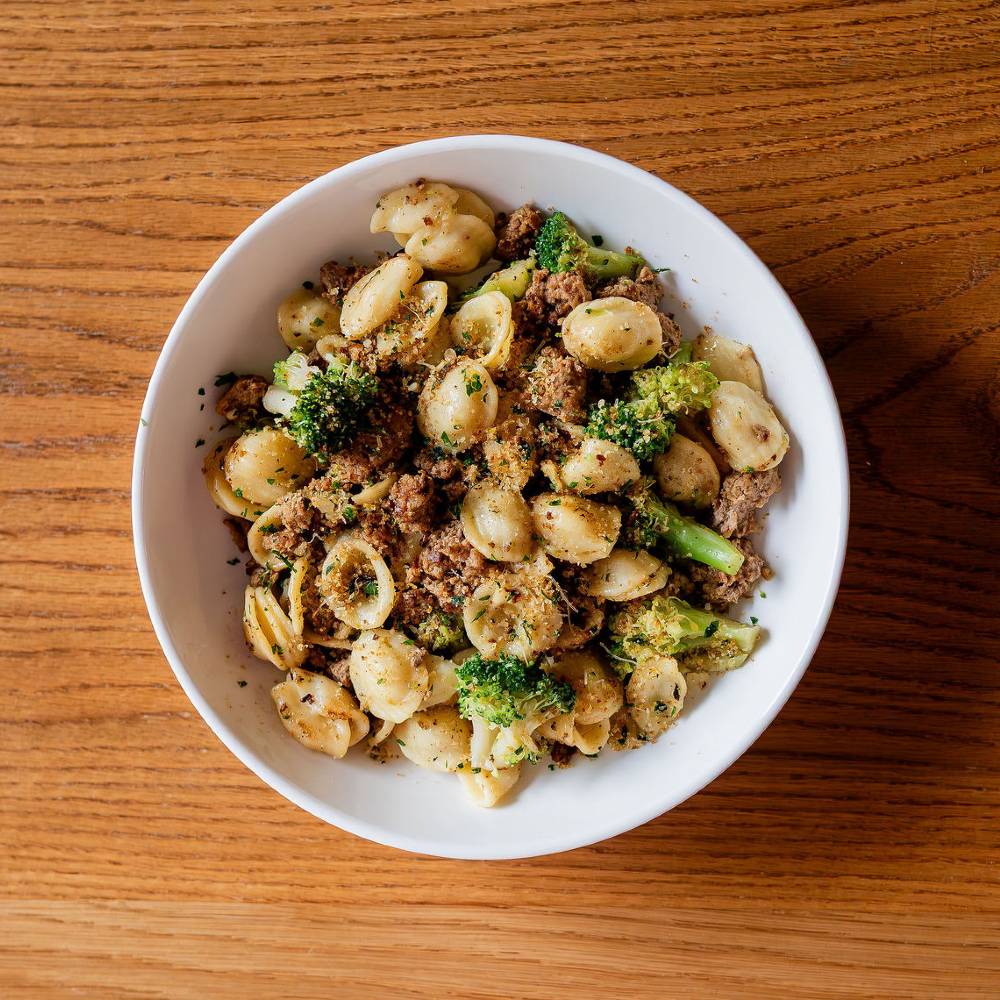 Orecchiette with Turkey & Broccoli